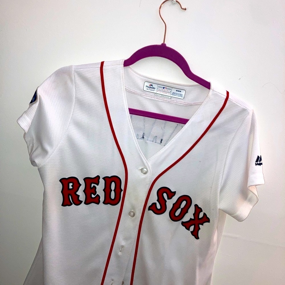 RED SOX J. D. Martinez #28 Jersey 2018 World Series Champion Size Medium